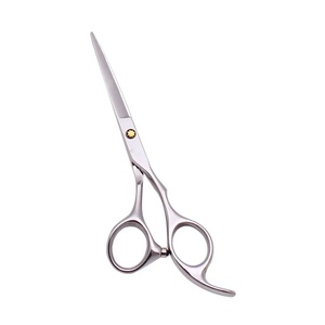 Ciseaux de coiffure professionnels en acier inoxydable 440C, pointe aiguisée, pour droitiers, manche moyen, 28 dents, renforcés en plastique - Product Image 2