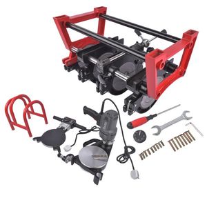 เครื่องเชื่อมท่อแบบแมนนวล 4 แคลมป์ ขนาด 63-160 มม. สำหรับเชื่อมพลาสติก PP PE PVC ด้วยวิธีเชื่อมชน - Product Image 4