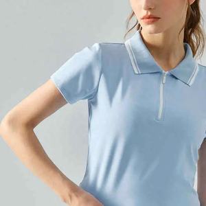 <b>Women</b> <b>Polo</b> <b>Shirts</b> <b>Women</b> Wholesale New Style Summer Blank Plain <b>Women's</b> <b>Polo</b> <b>Shirts</b> with Custom Logo - Product Image 2