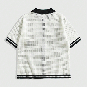 Chemise à manches longues boutonnée pour homme, motif écossais respirant, style streetwear décontracté, collection 2026, best-seller - Product Image 2