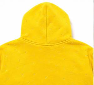 Sweat à capuche oversize en polaire pour homme, idéal pour les vacances d'hiver, style streetwear, avec broderie et lettres imprimées sur le devant, disponible en gris, rouge, bleu, marron - Product Image 6