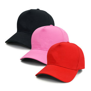 Gorras de Béisbol Personalizadas con Logotipo OEM, 100% Algodón, Impermeables, para Hombre, con Visera Curva, Gorra Deportiva, Impresión por Transferencia de Calor, Color Sólido, Unisex - Product Image 1