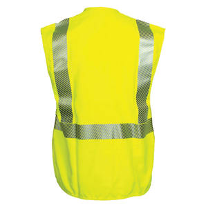 Chaleco de Seguridad Transpirable de Tiras Anchas, Equipo Reflectante de Alta Visibilidad, Tejido de Malla con Múltiples Bolsillos para la Seguridad en la Construcción, Chaleco para Hombre - Product Image 6