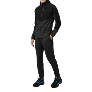 Ropa Deportiva Profesional, Chándal con Capucha y Paneles, Resistente, de Alta Calidad, con Cierre, Cómodo, Tela de Spandex/Nylon, Estampado, para Fitness - Product Image 1