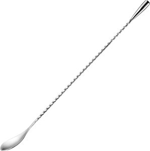 Hot Sale Long Handle Stainless Steel Cocktail Bar <b>Spoon</b> Reusable Portable Bartender Mixing <b>Spoon</b> for Home Bar Stirrers - Product Image 1