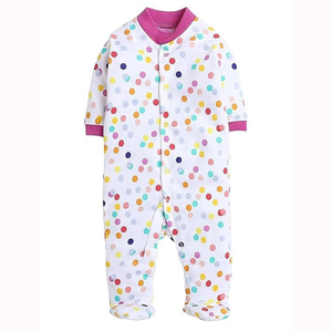 Ropa de bebé de algodón orgánico, peleles para niñas, monos para recién nacidos, productos de ropa para niños, peleles de algodón orgánico teñidos con Pantone. - Product Image 4