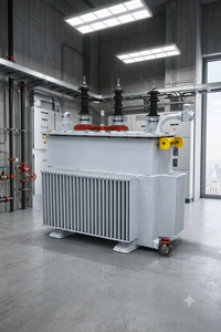 หม้อแปลงไฟฟ้าบรรจุน้ำมัน400 kVA สำหรับงานหนักระดับ20kV 400V ทองแดงรองที่คดเคี้ยวระบบระบายความร้อน onaf - Product Image 6