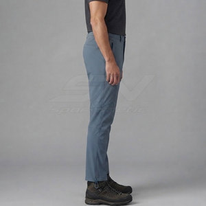 Pantalones ligeros de senderismo para hombre con múltiples bolsillos utilitarios, tela flexible y diseño de rendimiento para actividades al aire libre. - Product Image 6