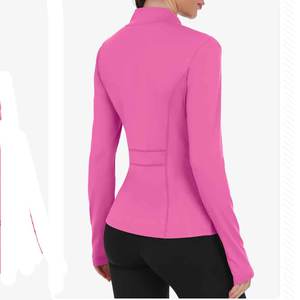 Chaqueta Deportiva de Diseño Clásico, Personalizable, de Color Sólido, Moderna, Transpirable, para Mujer - Product Image 2