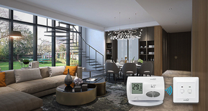 <span class=keywords><strong>Termostato</strong></span> Digitale <span class=keywords><strong>Wireless</strong></span> C3RF 868MHz, Specifico per Sistemi di Riscaldamento e Raffreddamento - Product Image 6