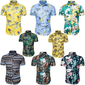 Camisa Hawaiana de Verano para Hombre, Tallas S-2XL, Estampado Floral, Transpirable, Manga Corta, Cuello con Solapa y Botones, Diseño Llamativo para la Playa - Product Image 6