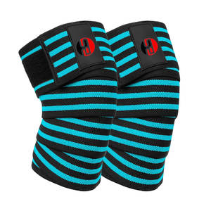 New Gym Fitness Arrival Weight Lifting Neoprene <b>Knee</b> Wraps <b>Exercise</b> Custom Design Top Selling <b>Knee</b> Wraps By Burhan Sports - Product Image 3