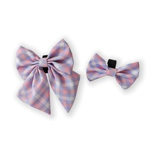 Pettorina Premium per Cuccioli XXS con Stampa Personalizzata a Sublimazione, Pettorina Rosa a Quadretti per Cani Piccoli, Chihuahua, Gatti con Guinzaglio - Product Image 5