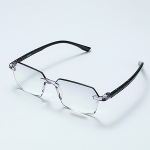 แว่นตาคอมพิวเตอร์ไร้กรอบ RTS Square Rimless สำหรับทุกเพศ พร้อมเลนส์กรองแสงสีฟ้าจากคอมพิวเตอร์ น้ำหนักเบา มีเลนส์หลายสี - Product Image 2