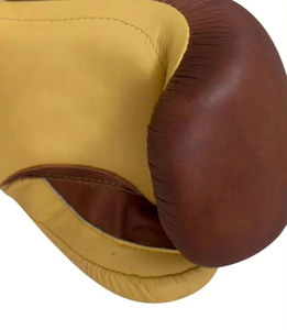 Guantes de Boxeo con Logotipo Personalizado Más Vendidos, Guantes de Muay Thai de Cuero de Primera Calidad con Cierre de Gancho y Bucle para Soporte de Muñeca - Product Image 4