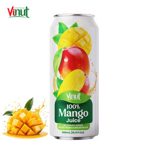 VINUT 500ml Boisson aux fruits tropicaux, fournisseur de boissons OEM ODM, étiquette privée - Product Image 2