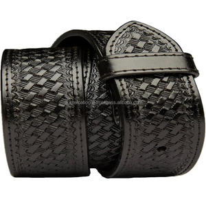 Cinturón de herramientas de cuero occidental de moda para hombres importados de la mejor calidad con diseño de cesta cinturón de herramientas manuales en relieve para unisex - Product Image 4