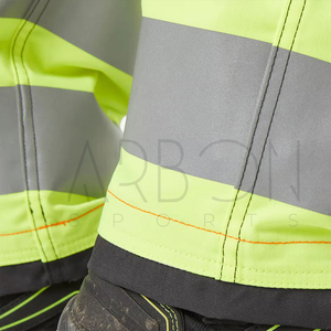 Meilleur fournisseur, pantalon de travail haute visibilité personnalisé avec logo, résistant à l'eau, avec bandes réfléchissantes et poches utilitaires - Product Image 6