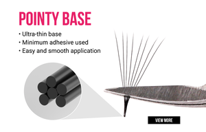 Charmlash Wholesale <b>Lashes</b> Eyelash Extensions <b>Premade</b> Fans Russian <b>Lash</b> Trays Various Curl Symmetrical Pointy Base Stable Curl - Product Image 3