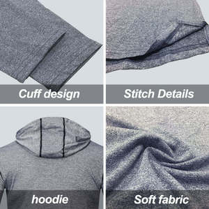 Sudaderas Deportivas al por Mayor para Hombre, Manga Larga, con Logotipo Personalizado, para Gimnasio y Fitness - Product Image 5
