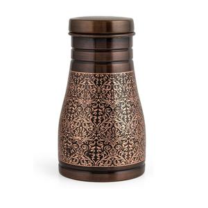 Antique Design Premium Quality Pure <b>Copper</b> Bedroom Water <b>Bottle</b> Ayurvedic <b>Drinking</b> <b>Bottle</b> for Health and Home Use - Product Image 6