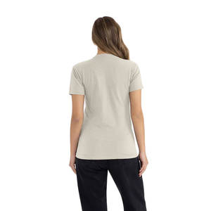 Camisetas para Hombre, Cuello Redondo, Mezcla de Algodón Suave, Tallas S-4XL, Corte Atlético, Lisas y con Logotipo, Camiseta Básica para LogoUp 6210, Camiseta CVC para Mujer, Color Arena - Product Image 2