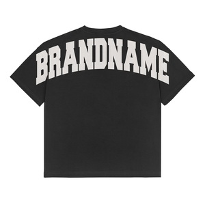 Camisetas de Hombre con Cuello Redondo 100% Algodón, Personalizadas, de Corte Holgado, Alta Demanda, 2026, Precios al por Mayor - Product Image 2