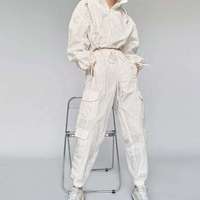 Ensemble deux pièces coupe-vent pour femme de haute qualité, imperméable, respirant, léger, vêtements de sport décontractés, longueur au-dessus du genou