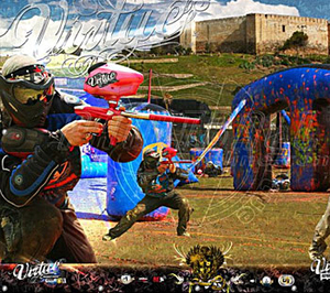 Wholesale OEM <b>Paintball</b> Club Branding Banner Waterproof Outdoor Advertising Display Banner Factory Price - Product Image 5