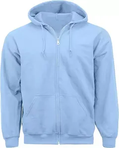 Sweat à capuche unisexe personnalisé pour l'hiver et le printemps, doublure polaire épaisse, écologique, viscose/coton, respirant, séchage rapide - Product Image 3