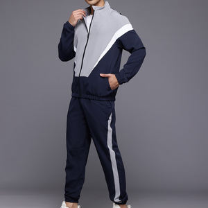 Ensemble de survêtement décontracté pour homme, imprimé, avec fermeture éclair, sweat à capuche et pantalon, pour l'automne et l'hiver, style streetwear de marque - Product Image 3