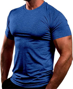 Camiseta Deportiva de Manga Corta para Hombre, de Primera Calidad, Corte Regular, Lavado Ácido, Transpirable, de Secado Rápido, Estilo Casual - Product Image 6