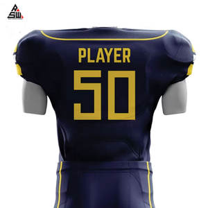 Uniforme de football américain personnalisable de haute qualité, design très populaire, séchage rapide, grande taille, OEM, sur mesure - Product Image 5