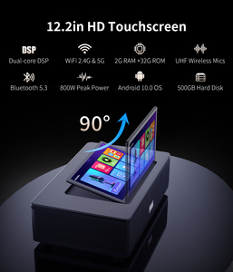 InAndOn 2026 ผลิตภัณฑ์ใหม่ 1TB ระบบออลอินวัน ดีไซน์ใหม่ เครื่องเล่นคาราโอเกะ ซาวด์บาร์ ระบบคาราโอเกะแบบพกพา เครื่องคาราโอเกะ 6in1 - Product Image 5