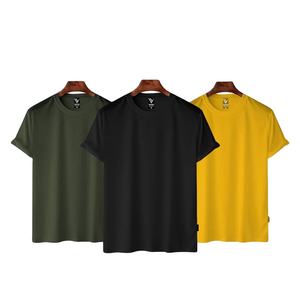Camiseta 100% de algodón de alta calidad para hombre con impresión personalizada con el logotipo de su marca, camisetas de verano para hombre, camiseta de diseño personalizado - Product Image 3