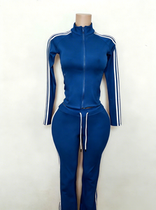 2026 European and American Retro Hooded Casual Waist-Cinching Slimming Letter Print Set for Fashion-Forward Women - Product Image 2