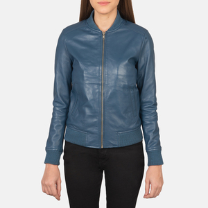 Wholesale Custom Fashion Motorbike Leather <b>Jacket</b> Casual Slim Fit PU Zipper Windproof Waterproof Faux Fur Lining for Women - Product Image 5