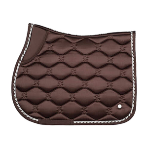 Tissu durable de qualité supérieure avec des designs personnalisés élégants pour votre confort, impression de tapis de selle d'équitation. - Product Image 1