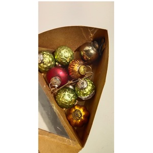 Petites boules vertes sauge pour décoration d'arbre de Noël, ornements suspendus, articles de décoration de Noël, décorations pour arbre de Noël - Product Image 3
