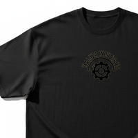 T-shirt Oversize Homme Personnalisé avec Logo Strass Streetwear en Polyester Tricoté Épais Délavé Style Vintage Épaules Tombantes Motif Graphique