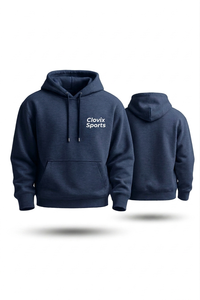 High Quality Heavyweight Mens Pullover Hoodie <b>Thick</b> <b>Fleece</b> Cotton Blend Plain Sweatshirt Long Sleeves Oversize Wholesale OEM - Product Image 5