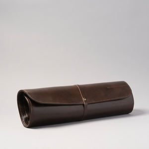 Étui à couteaux en cuir personnalisé avec poignée, pour ranger les couteaux de chef, en cuir pleine fleur LKR-0258 - Product Image 3