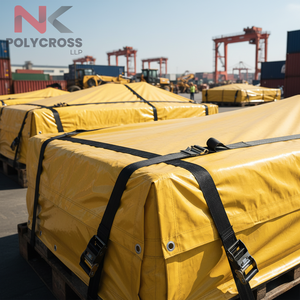 Bâche extérieure résistante aux intempéries et indéchirable, conçue pour les chantiers de construction, l'agriculture, les couvertures d'entrepôts, les bâches de camions et les tentes. - Product Image 2