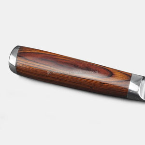 Cuchillo de Cocina Moderno de Acero Inoxidable de 20 cm con Mango de Madera de Pera, Apto para Lavavajillas - Product Image 5