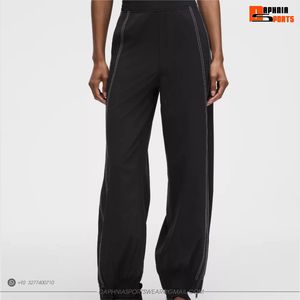 <b>Women</b> Black <b>Women's</b> <b>Jogging</b> Trousers Elastic Waist Sports <b>Pants</b> Quick Dry Wide Leg Athletic Trouser for Club Training <b>Pants</b> - Product Image 6