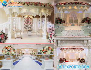 Mandap บอลลีวูดสำหรับงานแต่งงาน Punjabi งานแต่งงานสไตล์ Sikh พิธีแต่งงานสไตล์ Mandap Punjabi ราคาไม่แพงสหรัฐอเมริกา - Product Image 6