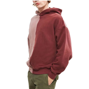Custom Design Half Zip Plain Blank Designer Fall Long Sleeve Men Hoodie Pullover Hoodies With Side Pocket - Product Image 1