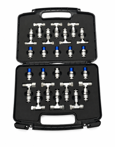 24V 24PCS Diesel Injector for Fitting Kit Common Rail Adaptor Set Fuel Injection Connector Tool - Product Image 1