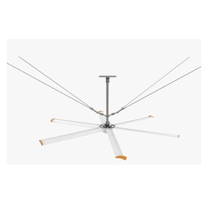 Ventilador de techo HVLS con engranajes de la mejor calidad, aspas metálicas robustas, amplia cobertura y flujo de aire estable, disponible a un precio competitivo. - Product Image 1