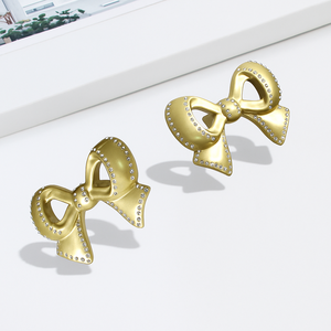High Strength Modern Bow Shape Zinc Alloy Durable Cabinet Handle Crystal <b>Knob</b> <b>for</b> Drawer <b>Dresser</b> Kitchen Bedroom Nightstands - Product Image 2